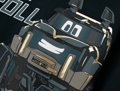 Name It dark sapphire Batwheels bluse